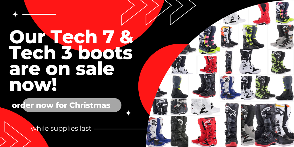 Our line of Tech 7 and Tech 3 boots are on sale now!